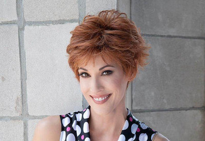 Olivia EnvyHair Human Hair Synthetic Blended Hair - Image Maker Wigs Online