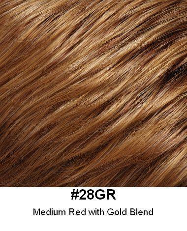 Petite Human Hair Filler Addition Extension Piece 6" x 2.5" x 1.5" Base | Look of Love - Image Maker Wigs Online