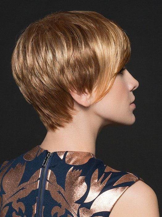 Point Wig by Ellen Wille – Edgy Asymmetrical Cut, Mono Crown, Lightweight Synthetic - Image Maker Wigs Online