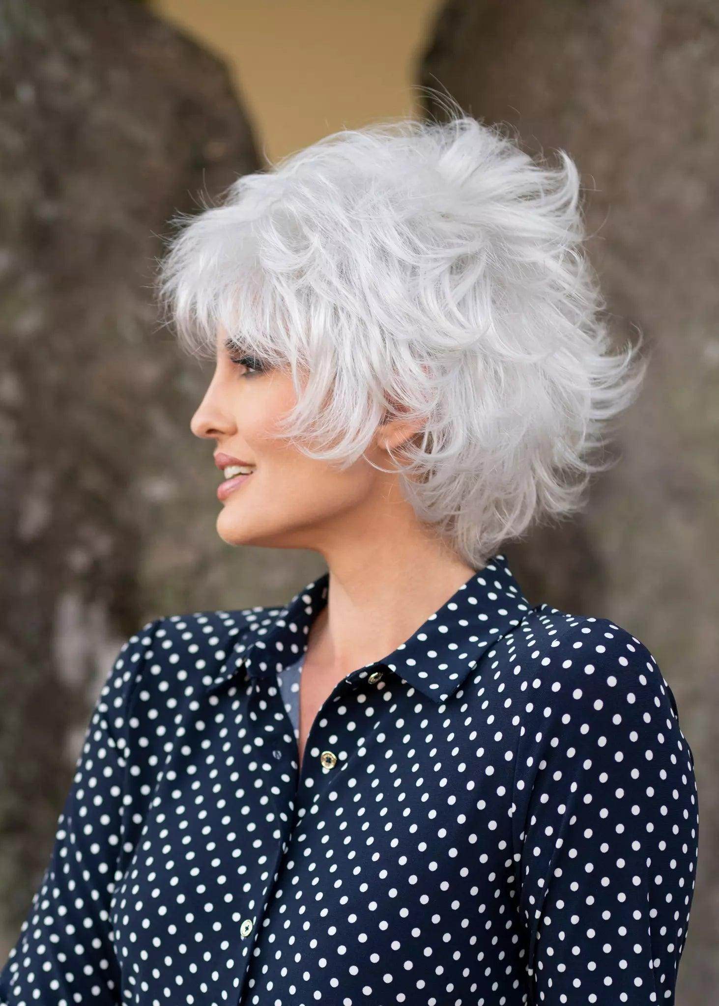 PT Petite Alyssa Open Top Synthetic Wig - Image Maker Wigs Online