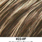 S - Wave Barrette Shag Hair Extension | 21" Layered Synthetic Curls | Look of Love 319 - Image Maker Wigs Online