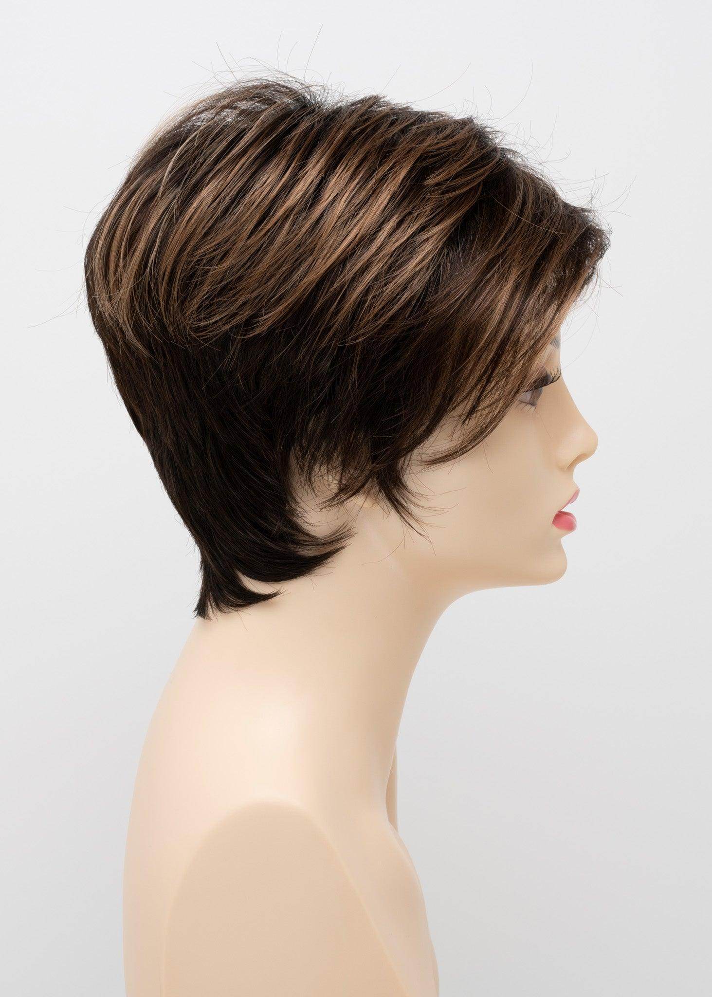 Shari Large Synthetic Wig Basic Cap Open Top - Image Maker Wigs Online