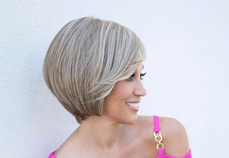 Shyla EnvyHair Human Hair/ Synthetic Blend Wig Hand - Tied - Image Maker Wigs Online