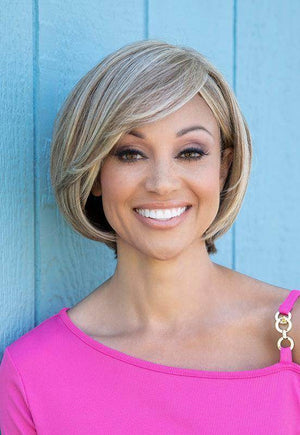 Shyla EnvyHair Human Hair/ Synthetic Blend Wig Hand - Tied - Image Maker Wigs Online