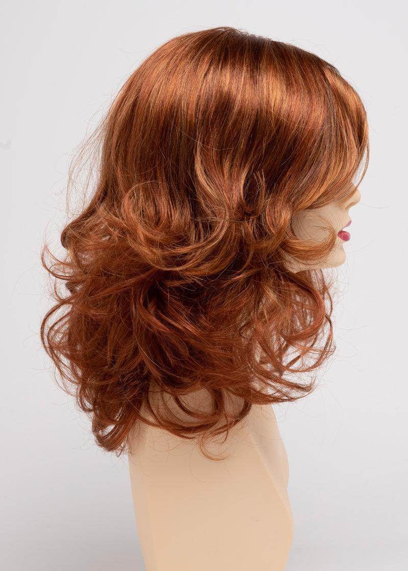 Sonia | Open Top Wig | Shoulder Length | Envy | SONIA-Lighter Red | Envyhair Wig | Image Maker Wigs Online