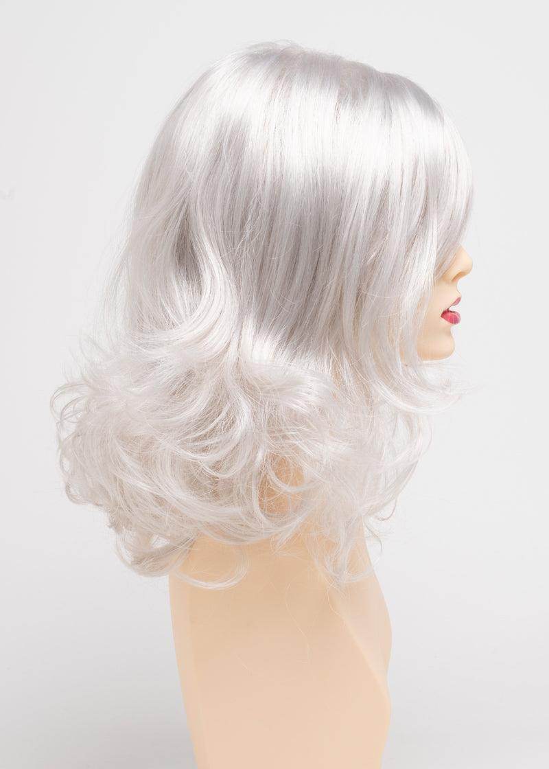 Sonia | Open Top Wig | Shoulder Length | Envy | SONIA-Light Grey | Envyhair Wig | Image Maker Wigs Online