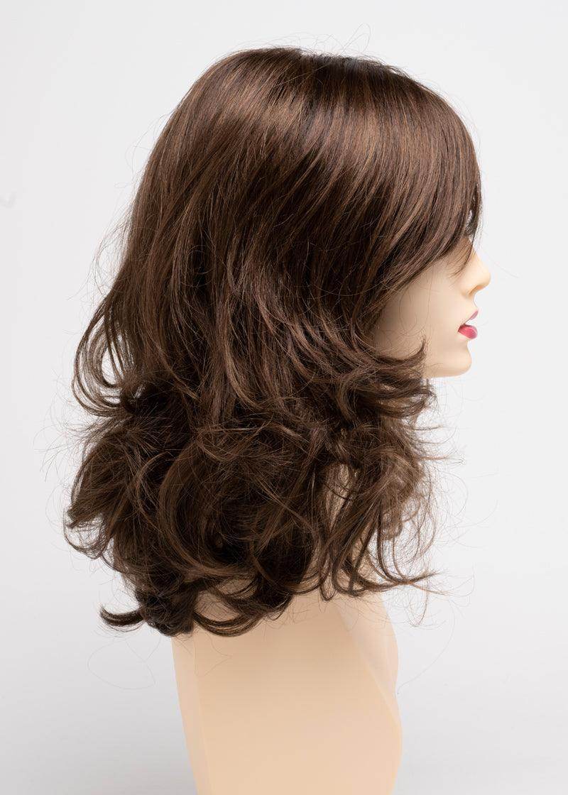 Sonia | Open Top Wig | Shoulder Length | Envy | SONIA-Medium Brown | Envyhair Wig | Image Maker Wigs Online