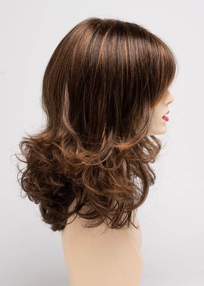 Sonia | Open Top Wig | Shoulder Length | Envy | SONIA-Chocolate Caramel | Envyhair Wig | Image Maker Wigs Online