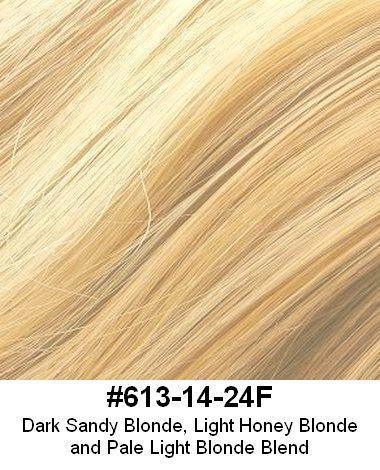 Style 142 HB – 6"x4" Base 16" length Hair Extension Addition 40/60 Blended - Image Maker Wigs Online