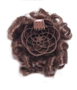 Style 215 - Hair Extension Hair Addition 5" Round base 8" long - Image Maker Wigs Online