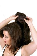 Style 219 - Fall Hair Extension Addition 5"x4.25" Base 15 - 21" long - Image Maker Wigs Online