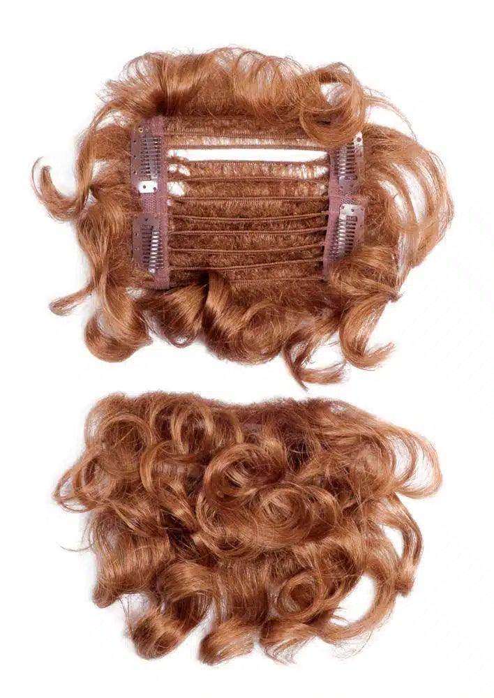 STYLE HBT - XTRA - Extra large topper, can pull some of own hair through base, integration hairpiece made of kanekalon fiber; base 5"X5"&nbsp; Look of Love - Image Maker Wigs Online
