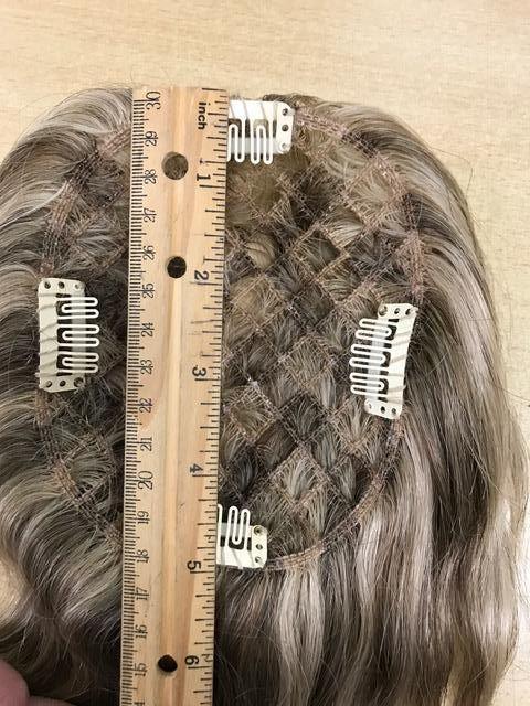 Topper Human Hair 4.5" x 5" base 6" long Addition  237 - H | Look of Love - Image Maker Wigs Online