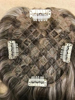Topper Human Hair 4.5" x 5" base 6" long Addition  237 - H | Look of Love - Image Maker Wigs Online