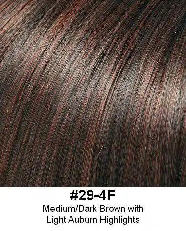 Topper Human Hair Integration Piece 4" x 6" Addition Extension | Look of Love - Image Maker Wigs Online