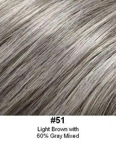 Topper Human Hair Integration Piece 4" x 6" Addition Extension | Look of Love - Image Maker Wigs Online