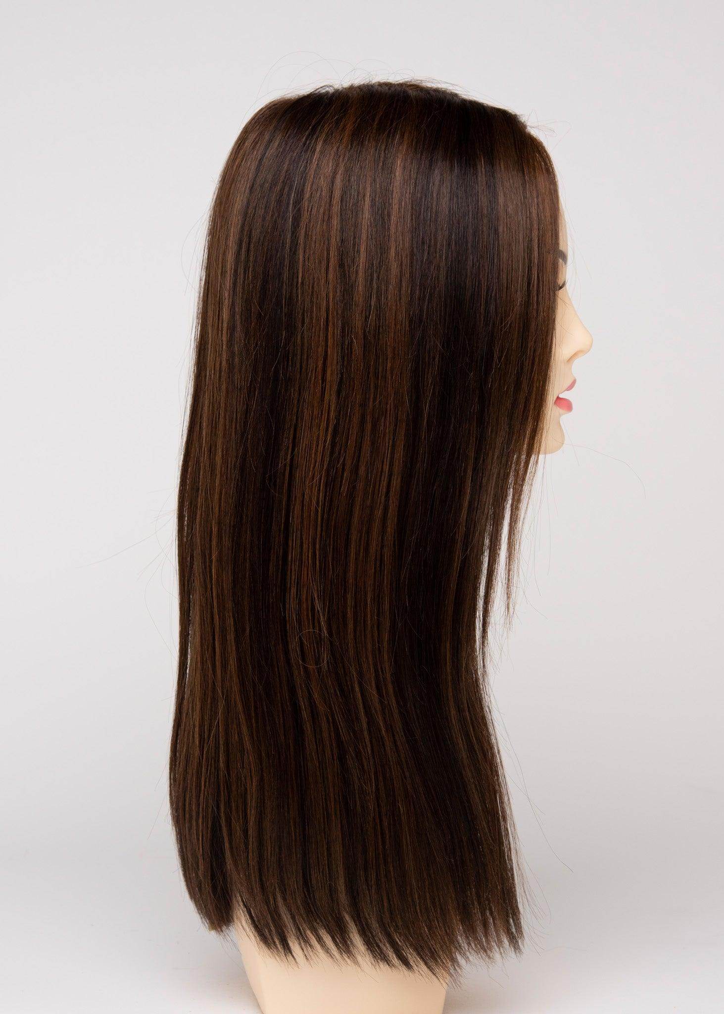 Veronica EnvyHair Human Synthetic Blend Mono Top lace front Wig - Image Maker Wigs Online