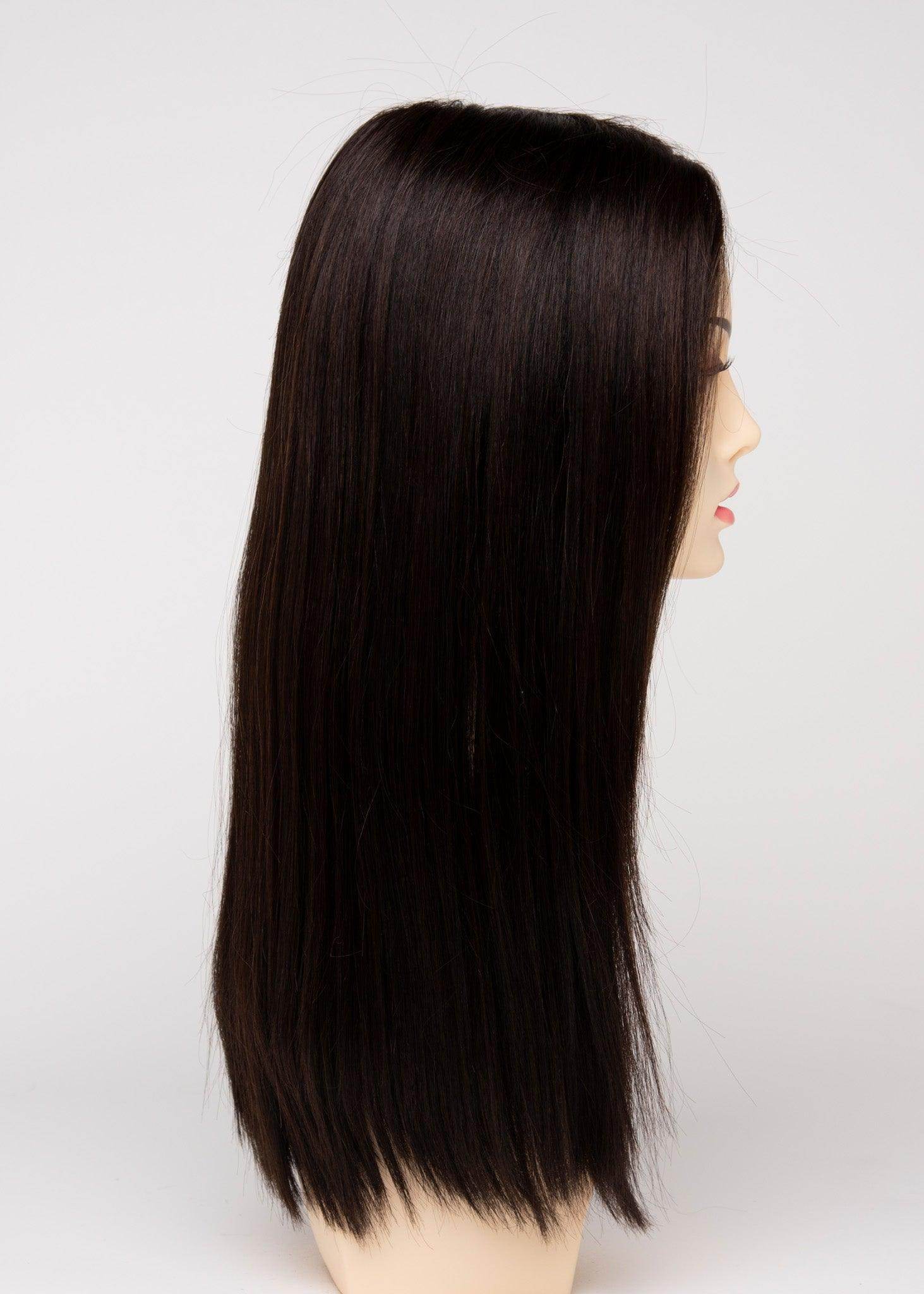 Veronica EnvyHair Human Synthetic Blend Mono Top lace front Wig - Image Maker Wigs Online