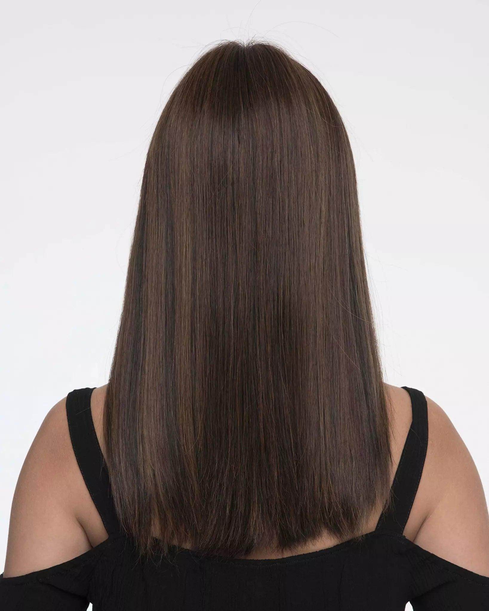 Veronica EnvyHair Human Synthetic Blend Mono Top lace front Wig - Image Maker Wigs Online