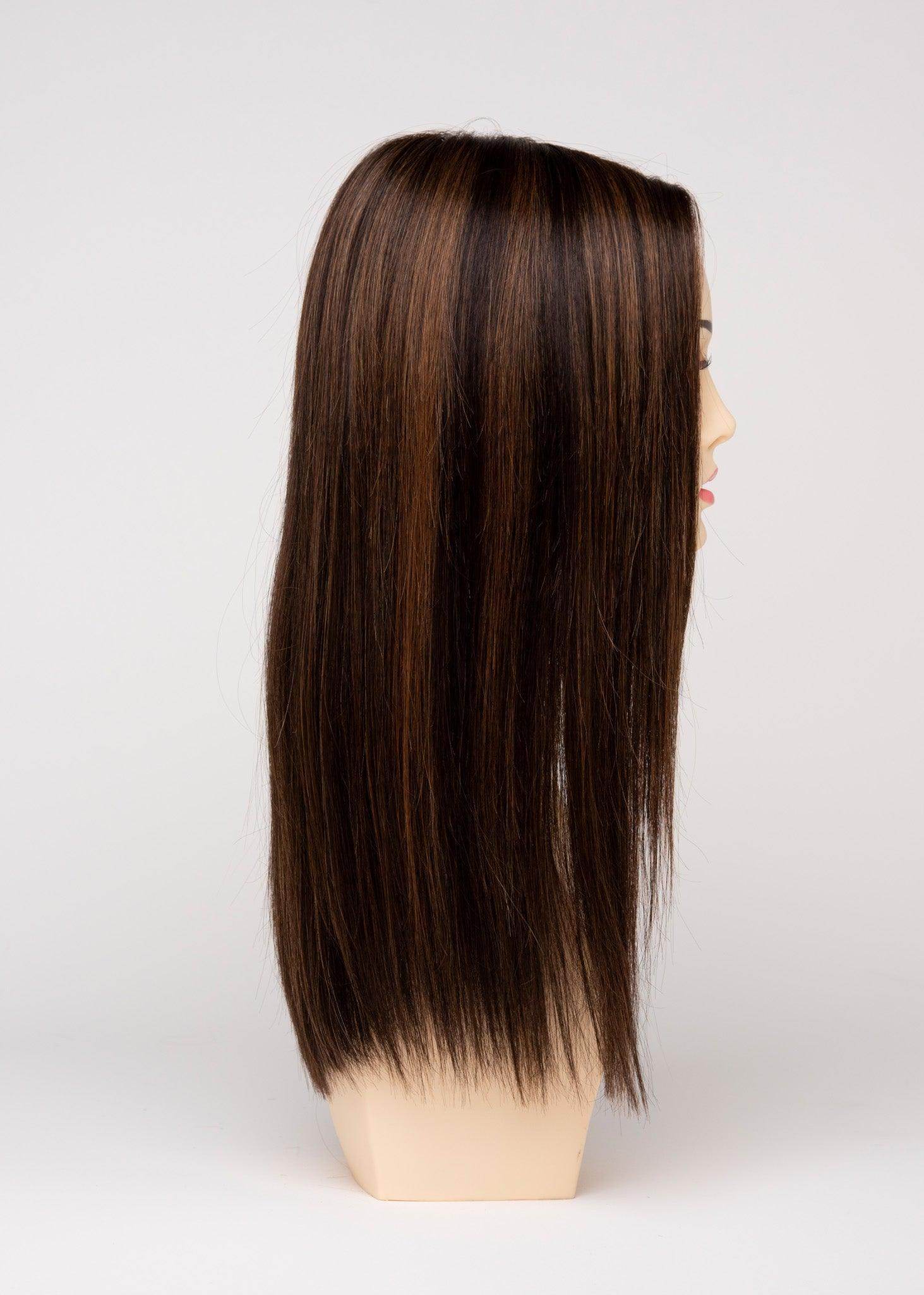 Veronica EnvyHair Human Synthetic Blend Mono Top lace front Wig - Image Maker Wigs Online