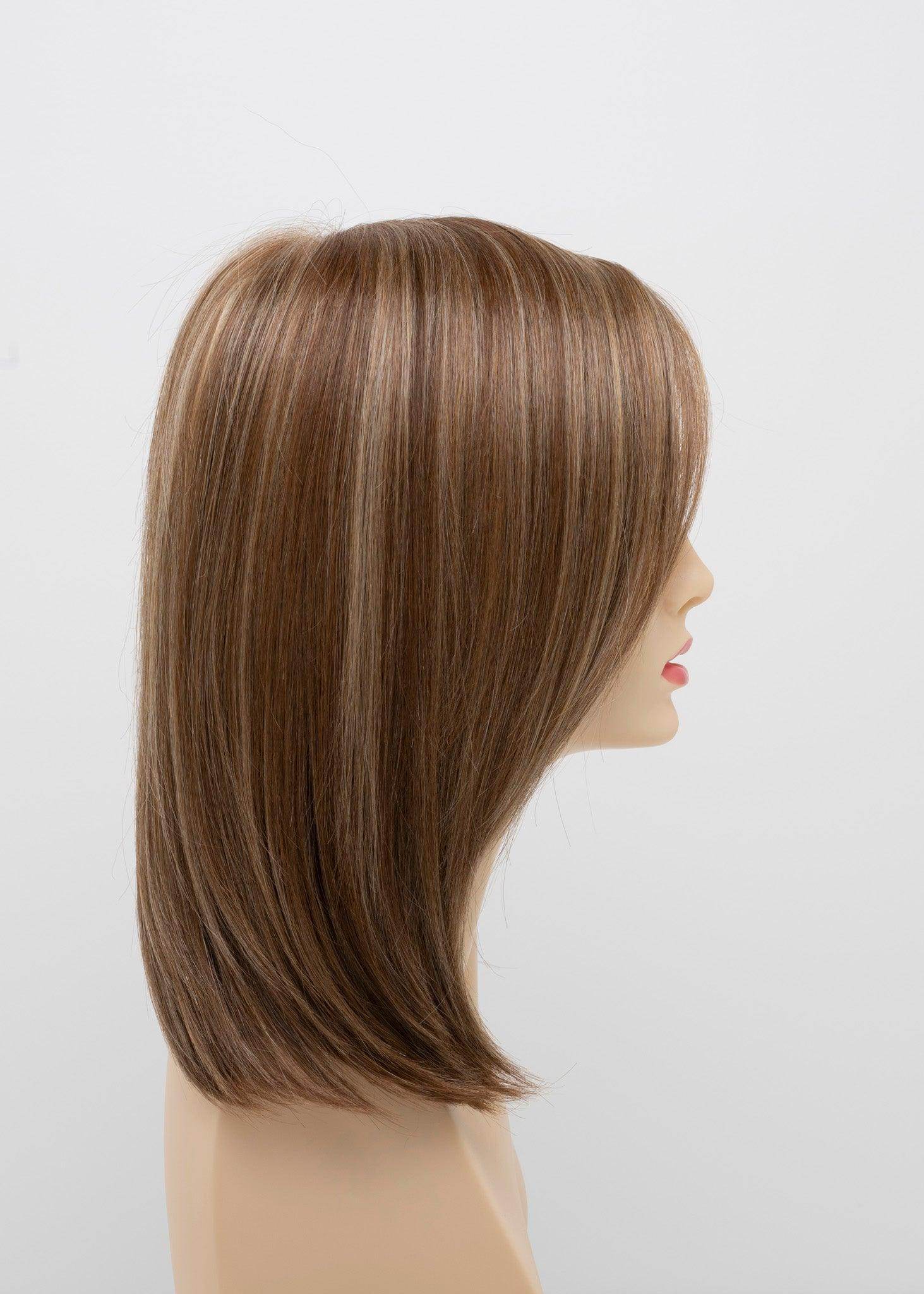 Zoey Human Synthetic Blend Lace Front Mono Top Hand tied Wig - Image Maker Wigs Online