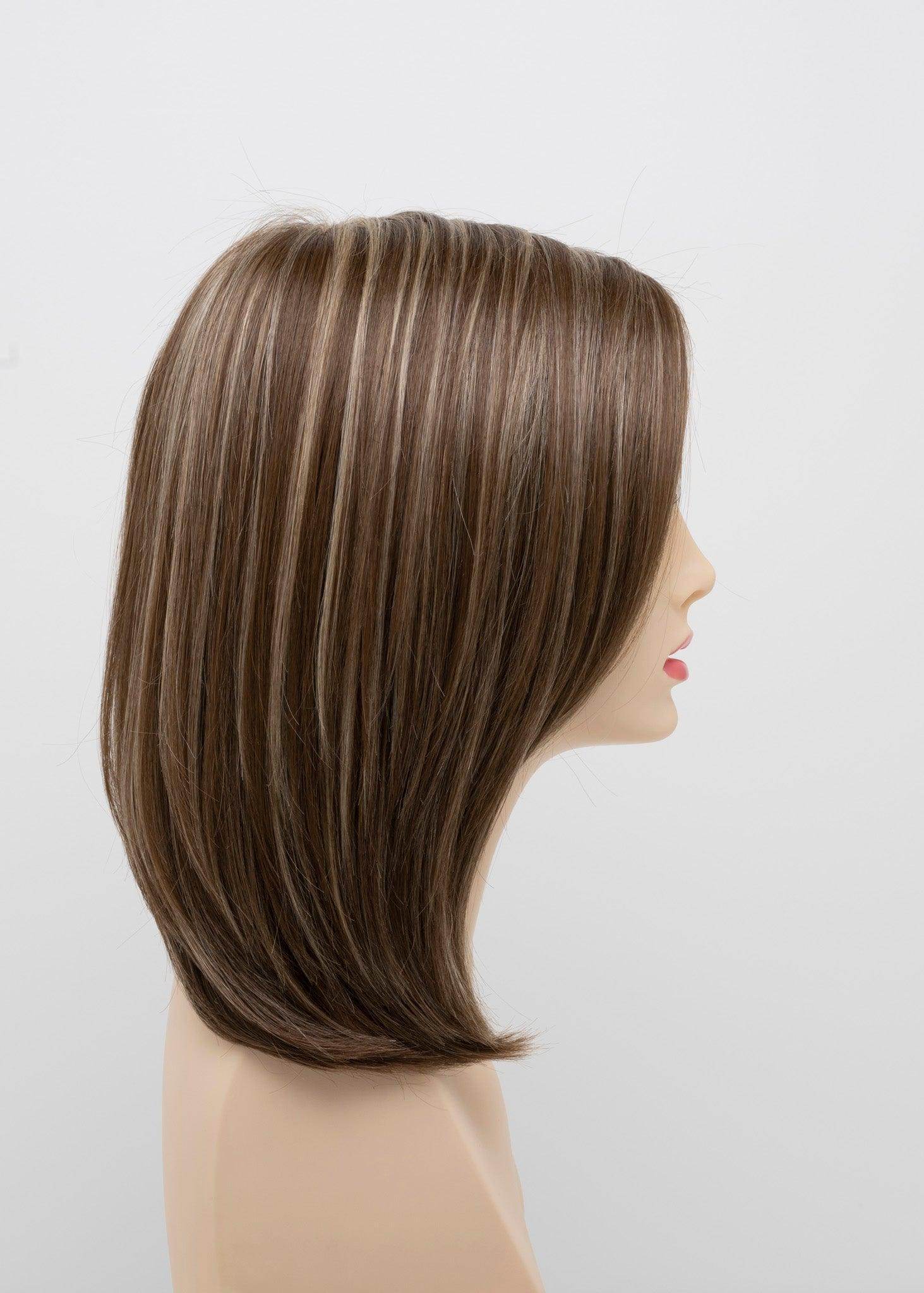 Zoey Human Synthetic Blend Lace Front Mono Top Hand tied Wig - Image Maker Wigs Online