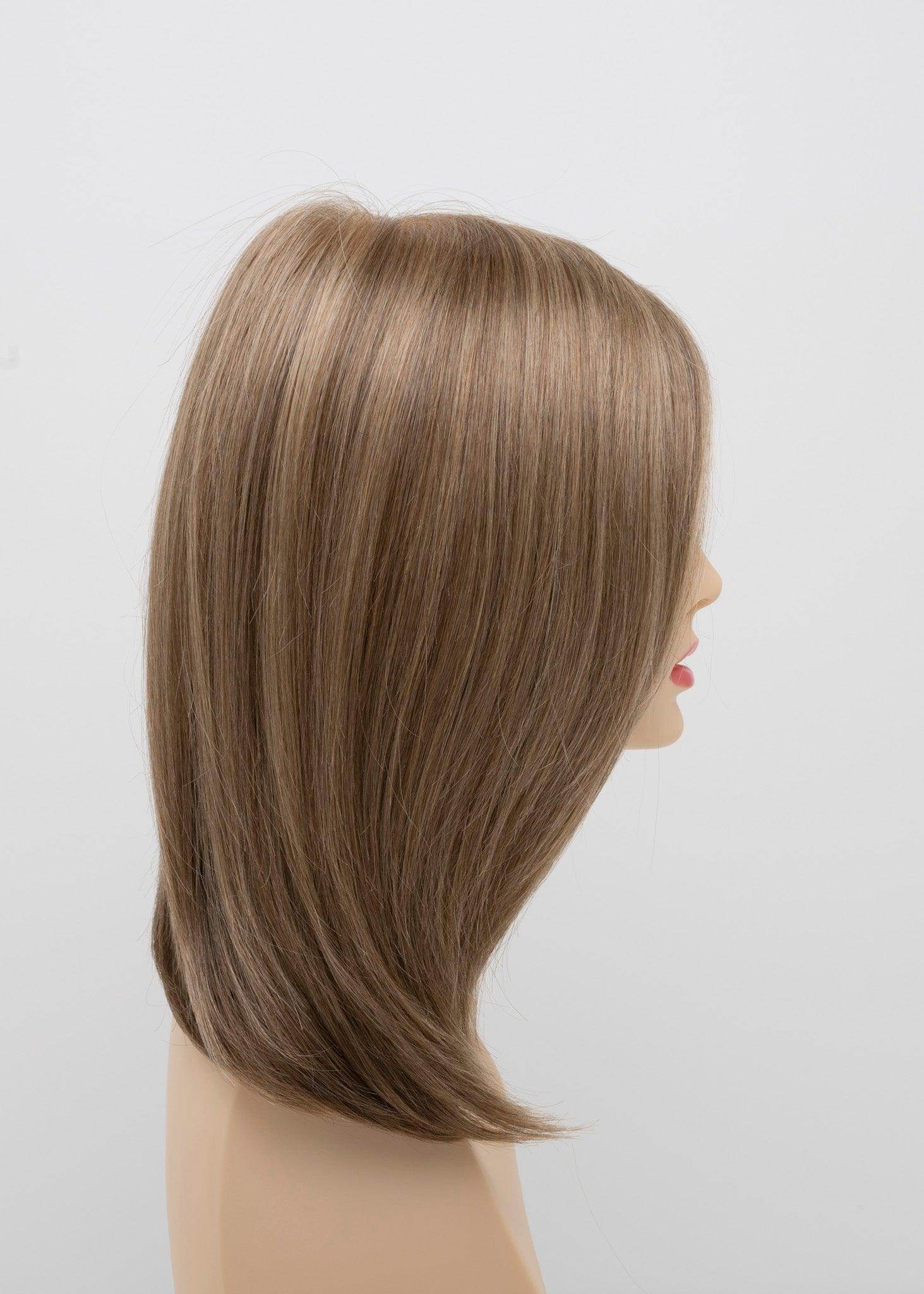 Zoey Human Synthetic Blend Lace Front Mono Top Hand tied Wig - Image Maker Wigs Online