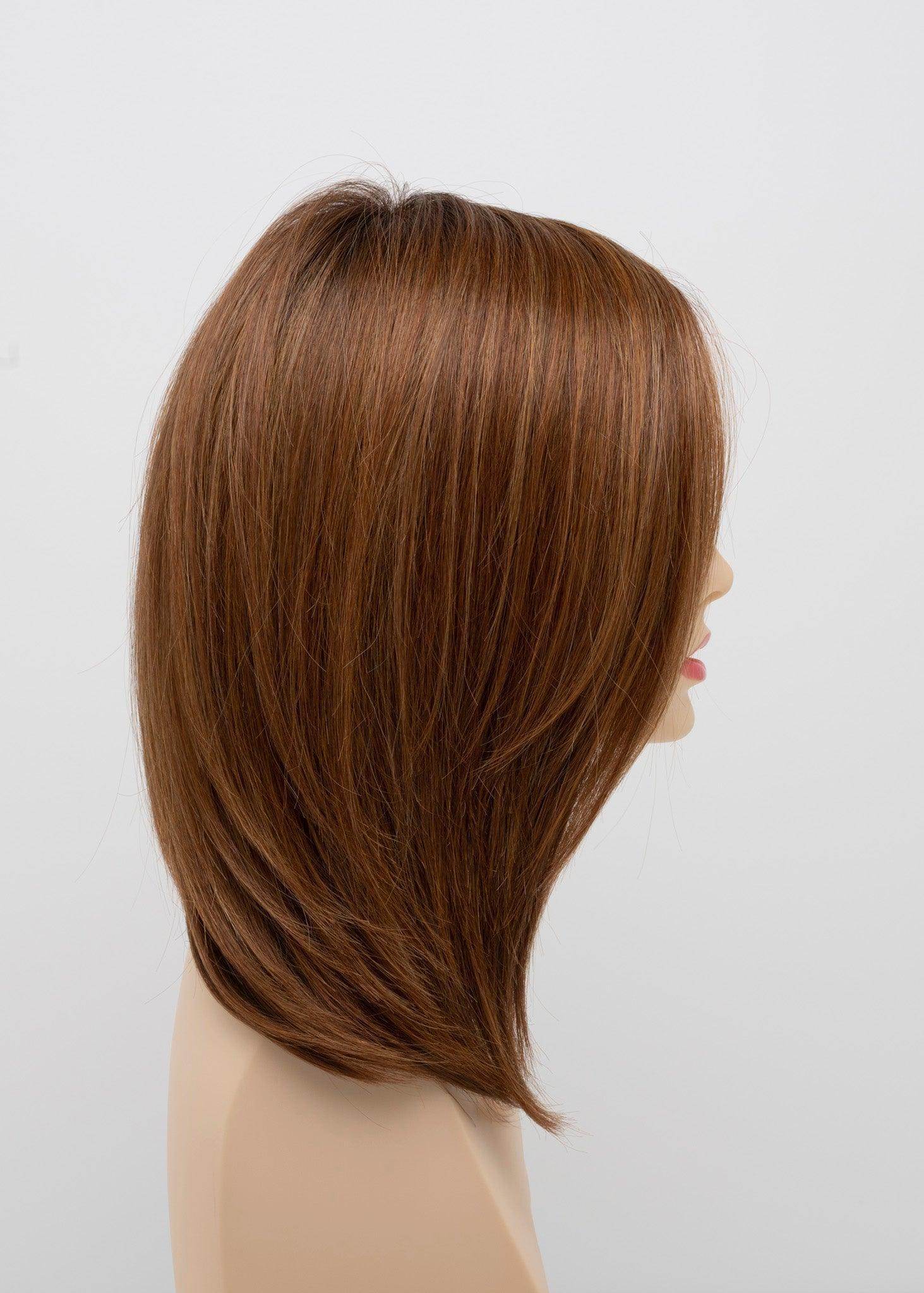 Zoey Human Synthetic Blend Lace Front Mono Top Hand tied Wig - Image Maker Wigs Online