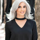 Zoey Human Synthetic Blend Lace Front Mono Top Hand tied Wig - Image Maker Wigs Online