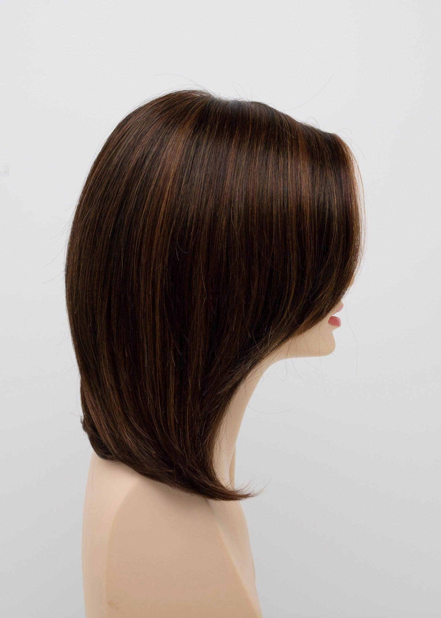 Zoey Human Synthetic Blend Lace Front Mono Top Hand tied Wig - Image Maker Wigs Online