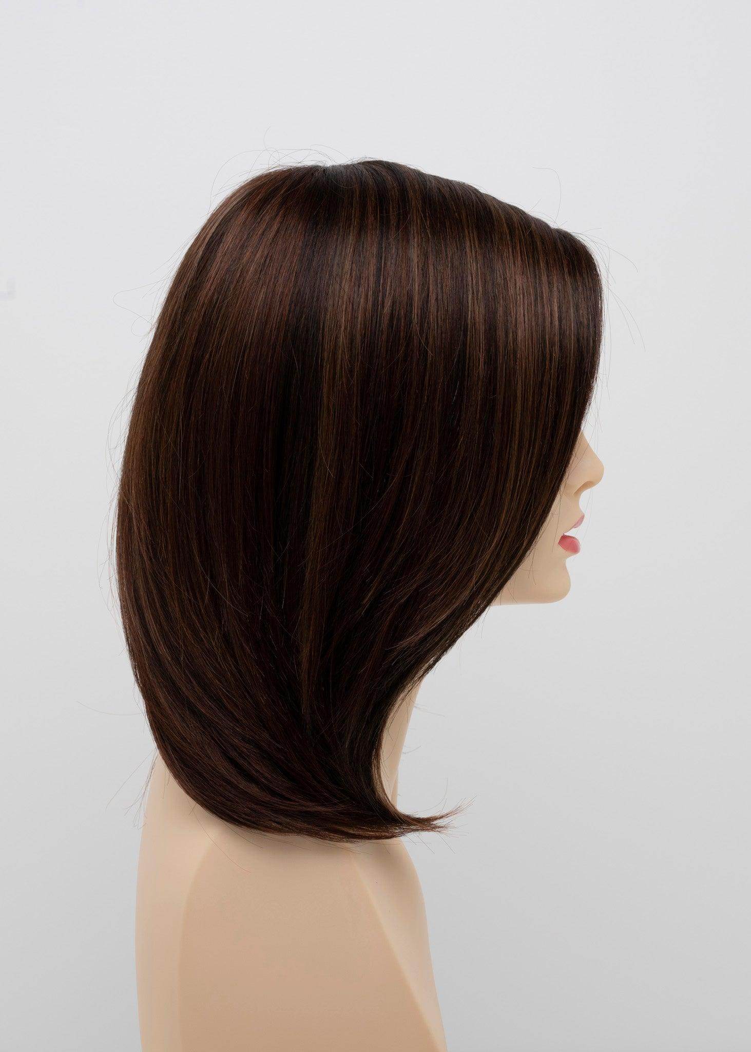Zoey Human Synthetic Blend Lace Front Mono Top Hand tied Wig - Image Maker Wigs Online
